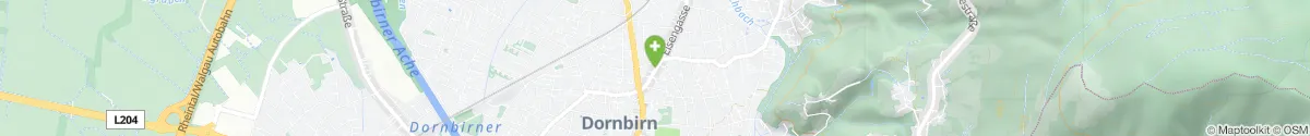 Kartendarstellung des Standorts für St. Martin Apotheke in 6850 Dornbirn